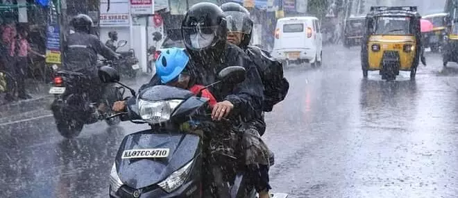 Kerala rain: 4 people killed; red alert sounded in 5 districts
