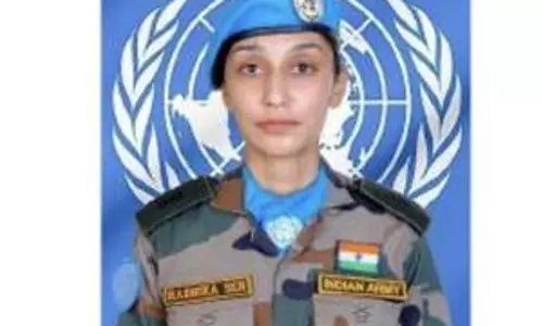 Indian Army Major Radhika Sen to receive UN gender advocacy award