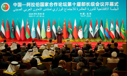 UAE president calls for Arab-China cooperation to secure Gaza ceasefire