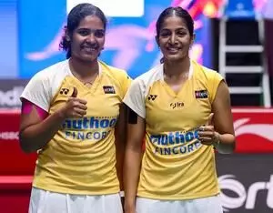 Singapore Open: Treesa-Gayatri defeat Korean duo to enter maiden Super 750 semis