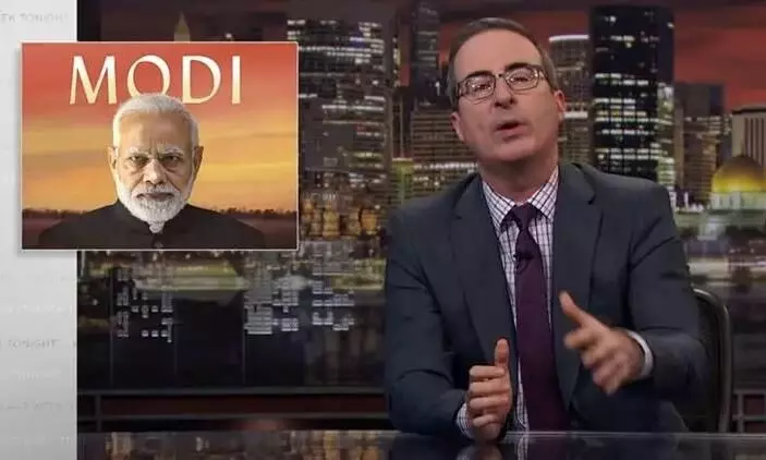 Ambani’s JioCinema does not air John Oliver’s show criticizing PM Modi