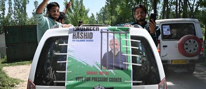 Jailed leader Engineer Rashid leading in J&K’s Baramulla seat