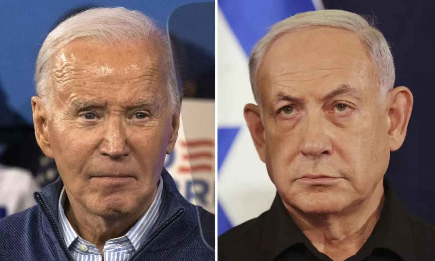 Biden suggests war is survival for Netanyahu, later says he is not playing with war