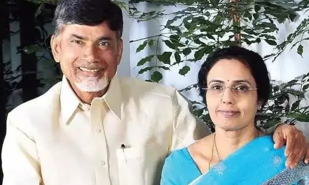 Wealth of Chandrababu Naidus wife rises in 5 Days, son gains 237 crores
