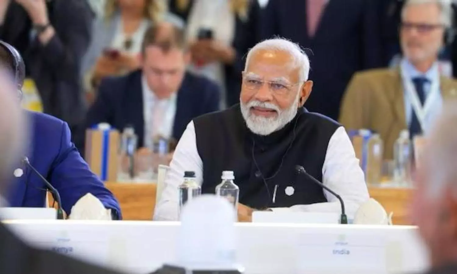PM Modi hails his victory as the triumph of democratic world at G7 summit
