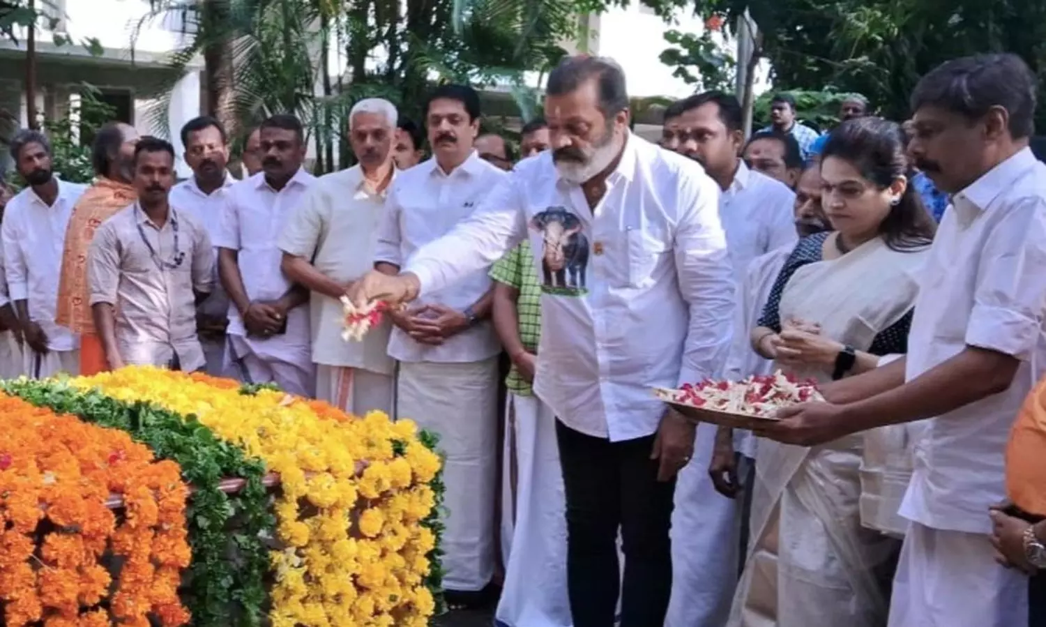 Indira Gandhi ‘mother of India’: Union Minister Suresh Gopi