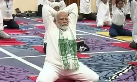 Yoga Day: ‘Global leaders discuss yoga with me’, PM Modi