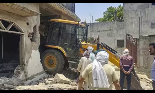 House of Atiq Ahmed’s brother-in-law in Prayagraj razed by authorities