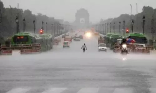 After weeks of scorching heat, Delhi, Gurugram receive rain today