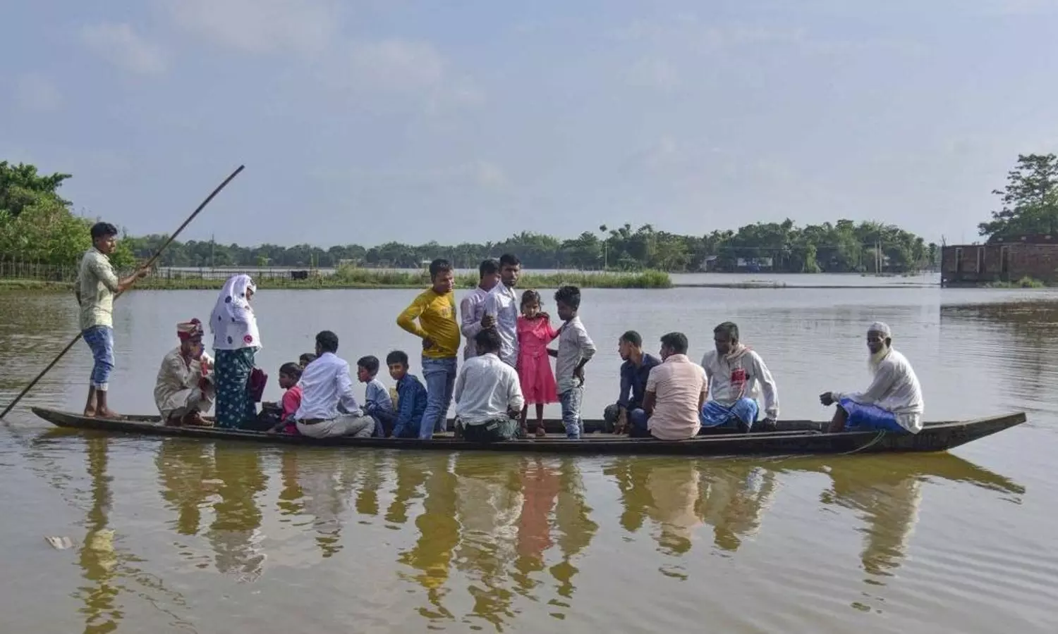 Over 1 lakh people affected as flood situation in Assam remains grim
