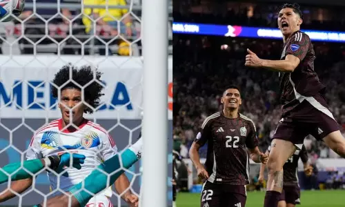 Copa America: Venezuela triumphs over 10-man Ecuador, Mexico beats Jamaica