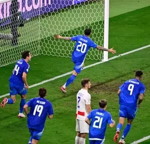 Euro 2024: Italy, Croatia 1-1 draw sends Italy to knockouts