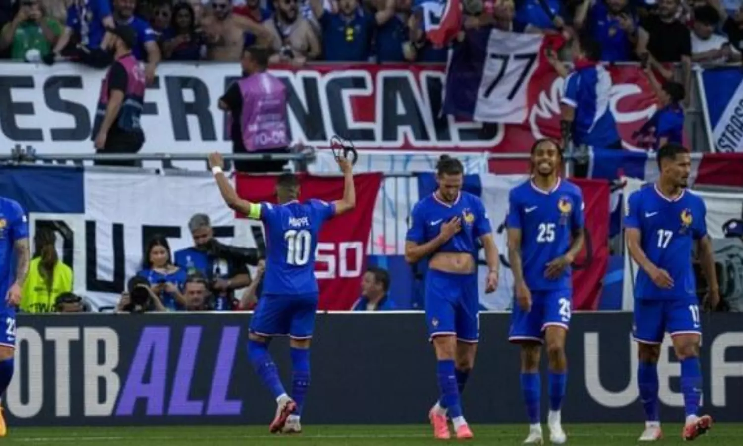 Euro 2024: Kylian Mbappé scores as France draw 1-1 with Poland