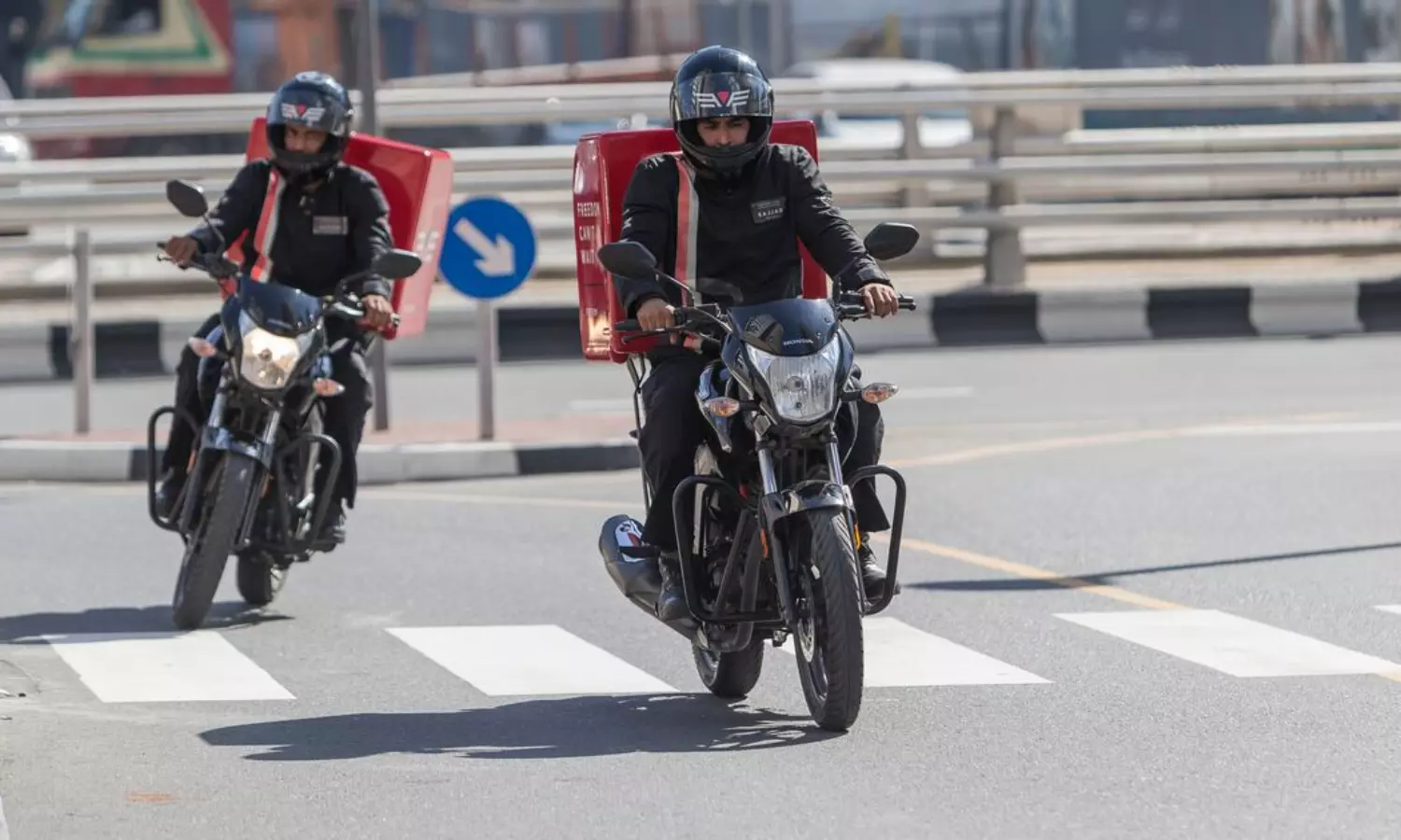 Abu Dhabi introduces covered rest areas for delivery riders