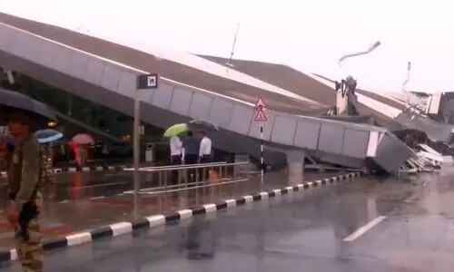 Heavy rain: Delhi govt to hold emergency meeting; Delhi airport T-1 roof collapses