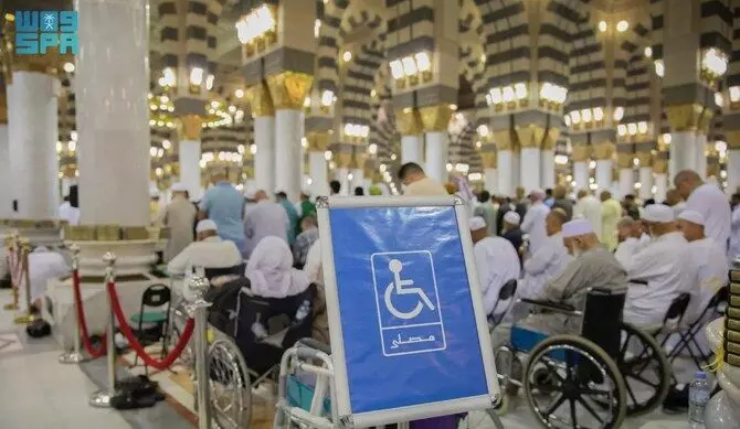 Prophet’s mosque enhances accessibility for elderly and disabled