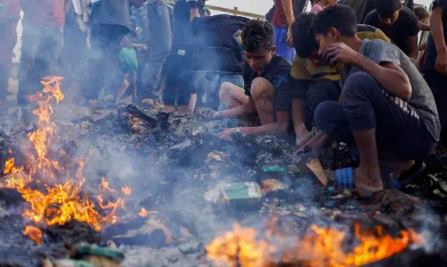 Israel bombs refugee tents in Gaza: 11 Palestinians killed; 40 injured
