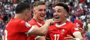 Euro 2024: Switzerland stuns Italy 2-0 to advance into quarterfinals