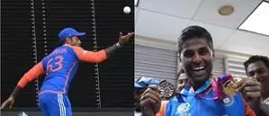 T20 WC final: Suryakumar wins Fielder of the Match’ medal for amazing catch