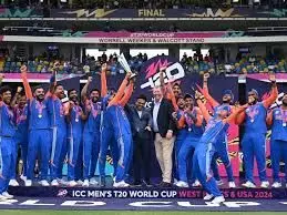 T20 world cup-winning Indian team finally arriving home with the trophy