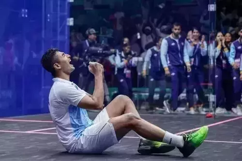 Abhay Singh reaches two finals at Asian Doubles Squash Championships