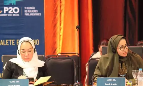 Saudi women Shoura Council participate in G20 sessions