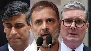 Rahul Gandhi congratulates Keir Starmer, commends Rishi Sunak