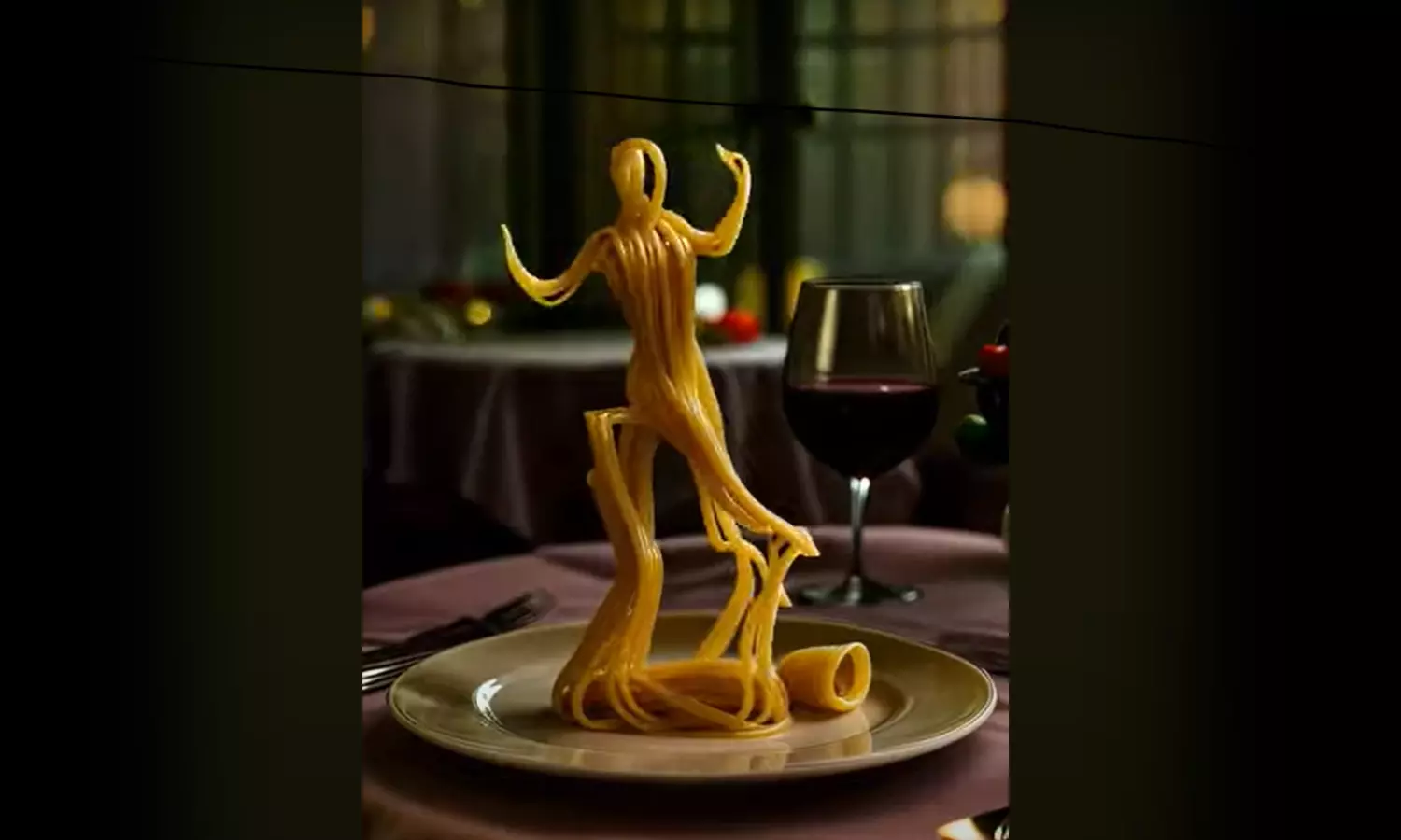 dancing spaghetti