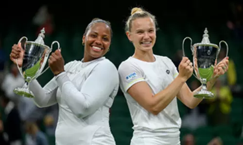 Siniakova and Townsend triumph in Wimbledon Womens Doubles