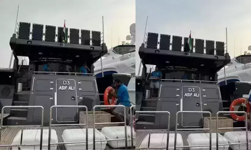 Solidarity to Asif Ali: Dubai firm names luxury yacht after the actor