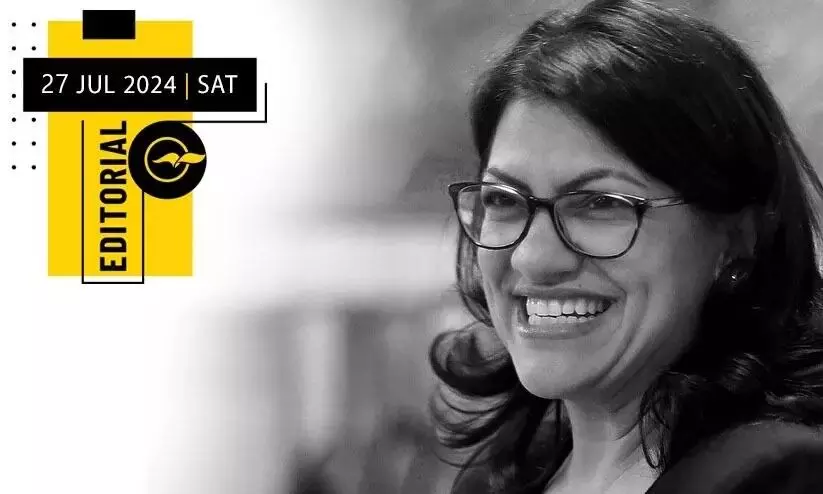 Rashida Tlaib, again with a courageous voice