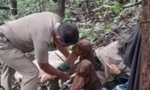 Woman found chained in Maharashtra Jungle with US passport in pocket