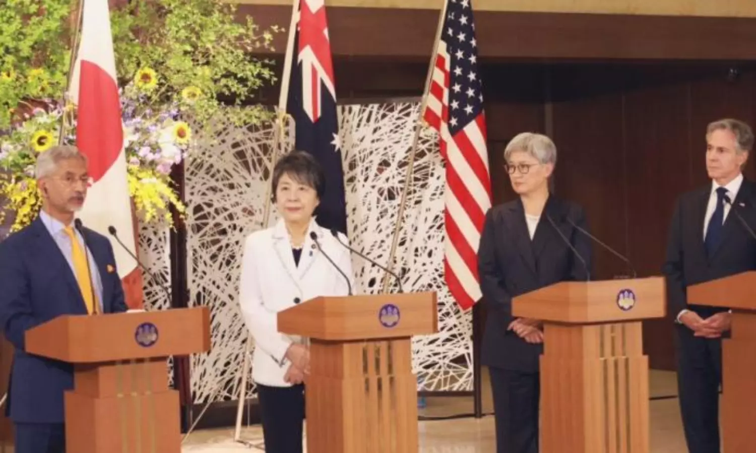 Quad countries including India call for immediate ceasefire in Gaza