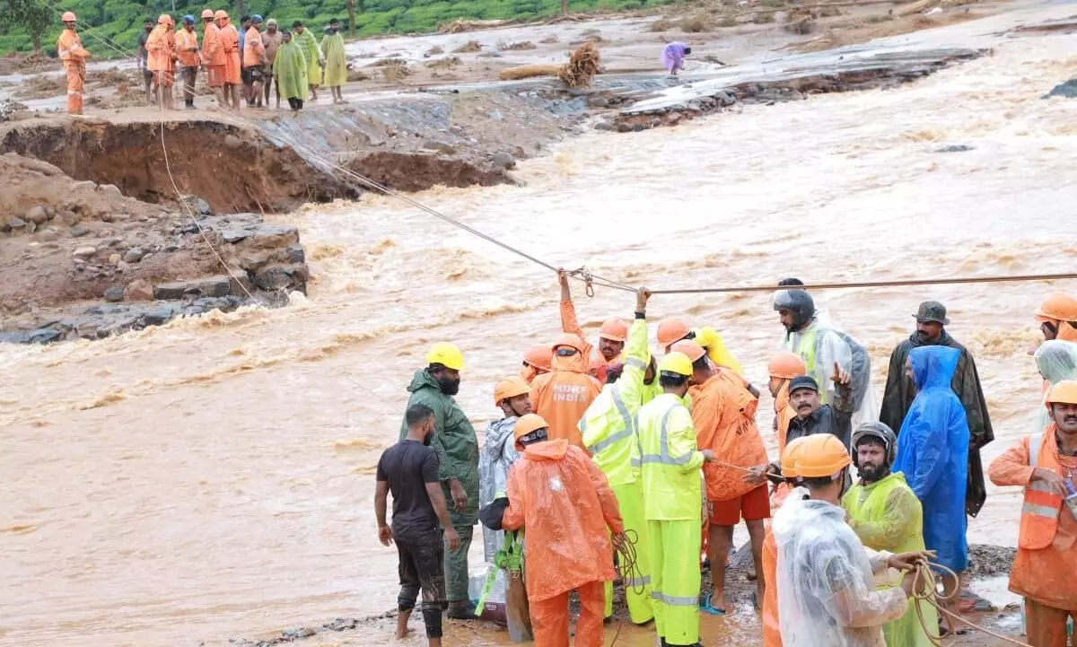 Heart-breaking scene: Chaliyar River carries away with lifeless bodies