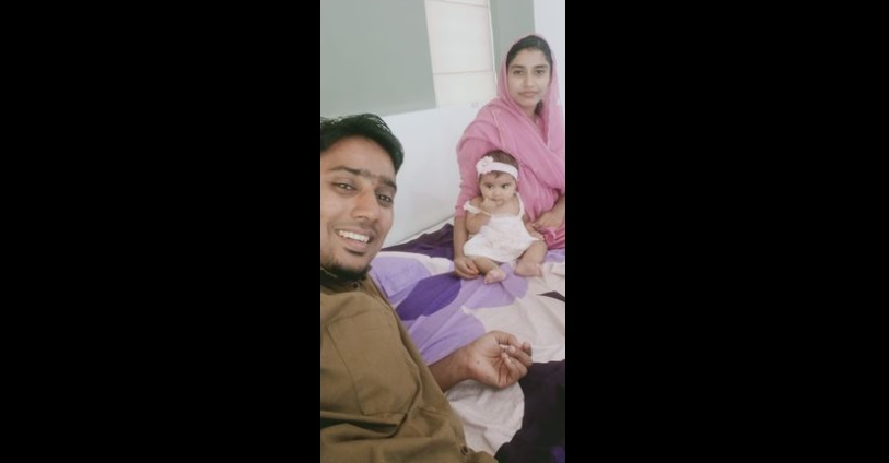 The mother that offered breastmilk, with her family. (FB photo) The mother that offered breastmilk, with her family. (FB photo)