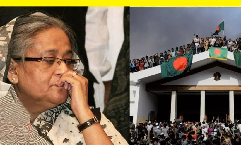 Sheikh Hasina flees country for safety as her residence is no longer safe