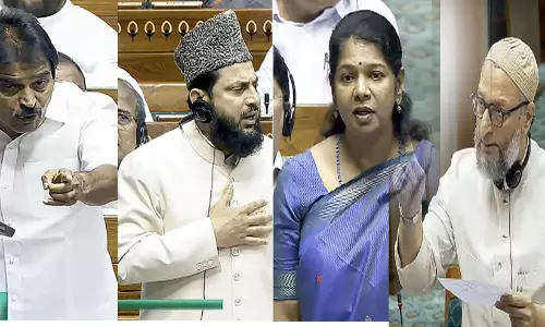 Waqf Bill: Owaisi calls BJP enemy of Muslims, infringing on Muslim personal laws