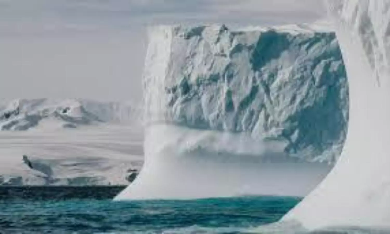 Antarctic polar vortex
