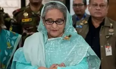 In undelivered speech, Sheikh Hasina accuses US of plotting regime change