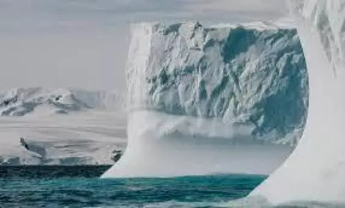 Antarctic polar vortex