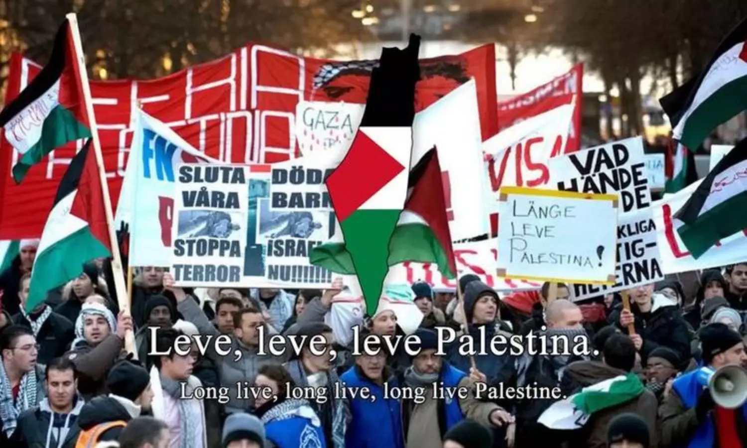 Totari’s ‘Leve Palestina’ resonates as a symbol of resistance in protests for Palestine