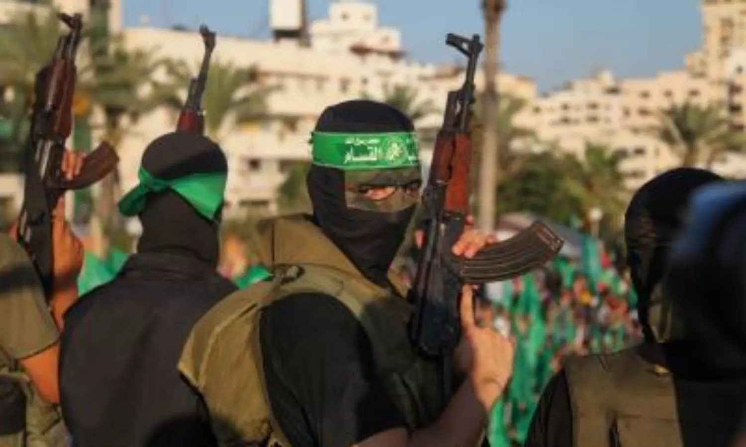 Rockets launched by Al-Qassam Brigades from Gaza to Tel Aviv