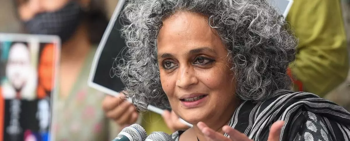 Arundhati Roy honoured with Vaclav Havel Center’s ‘Disturbing the Peace’ award