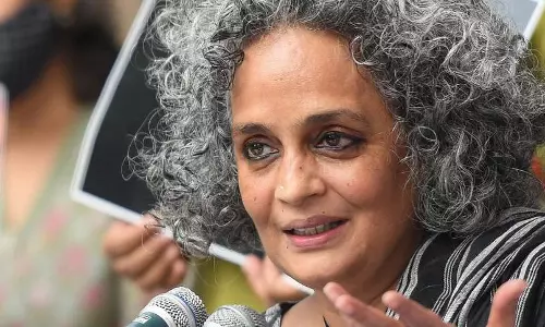 Arundhati Roy honoured with Vaclav Havel Center’s ‘Disturbing the Peace’ award