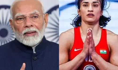 PM Modi praises Vinesh Phogats historic feat in Paris Olympics