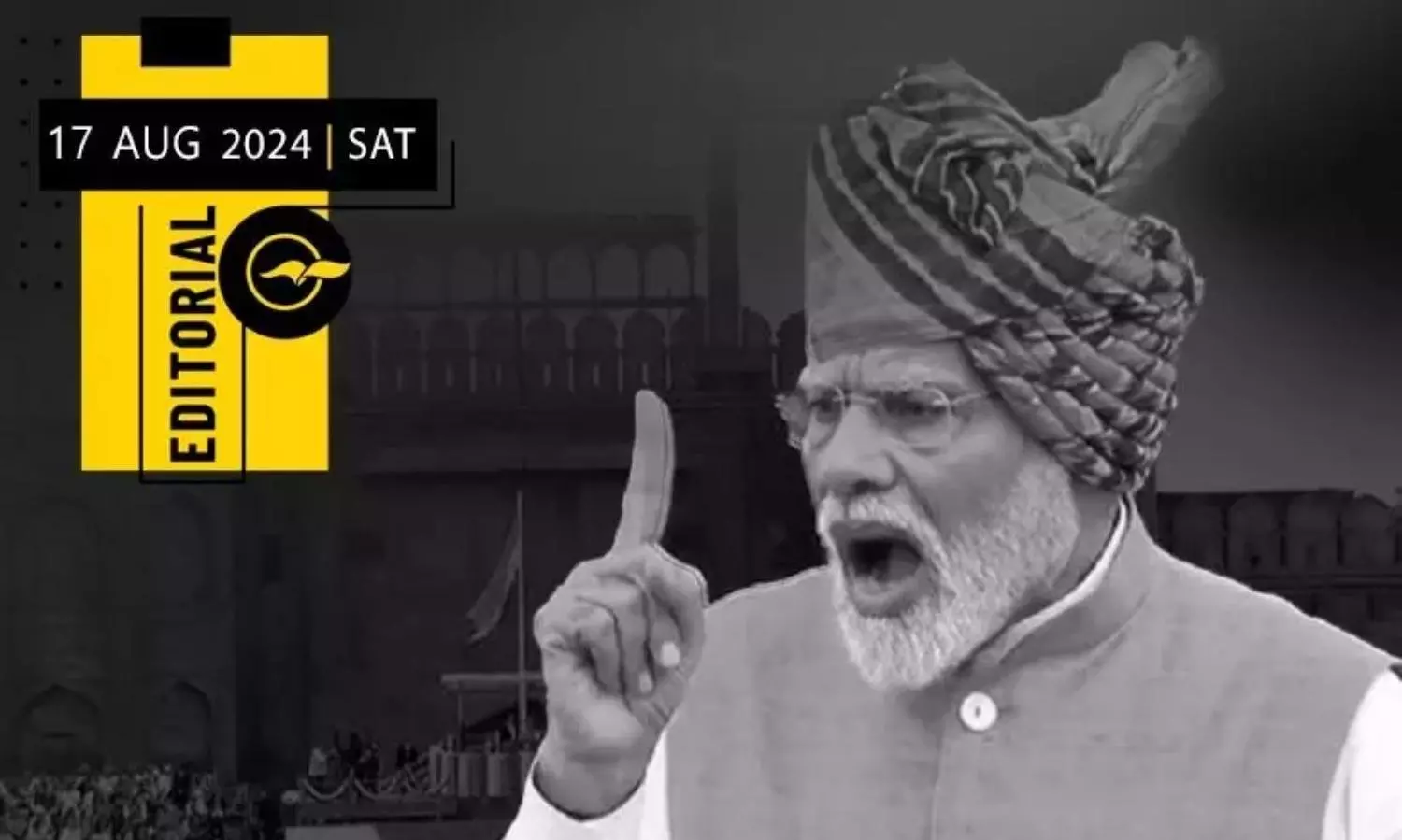 Empty rhetoric from the Red Fort again