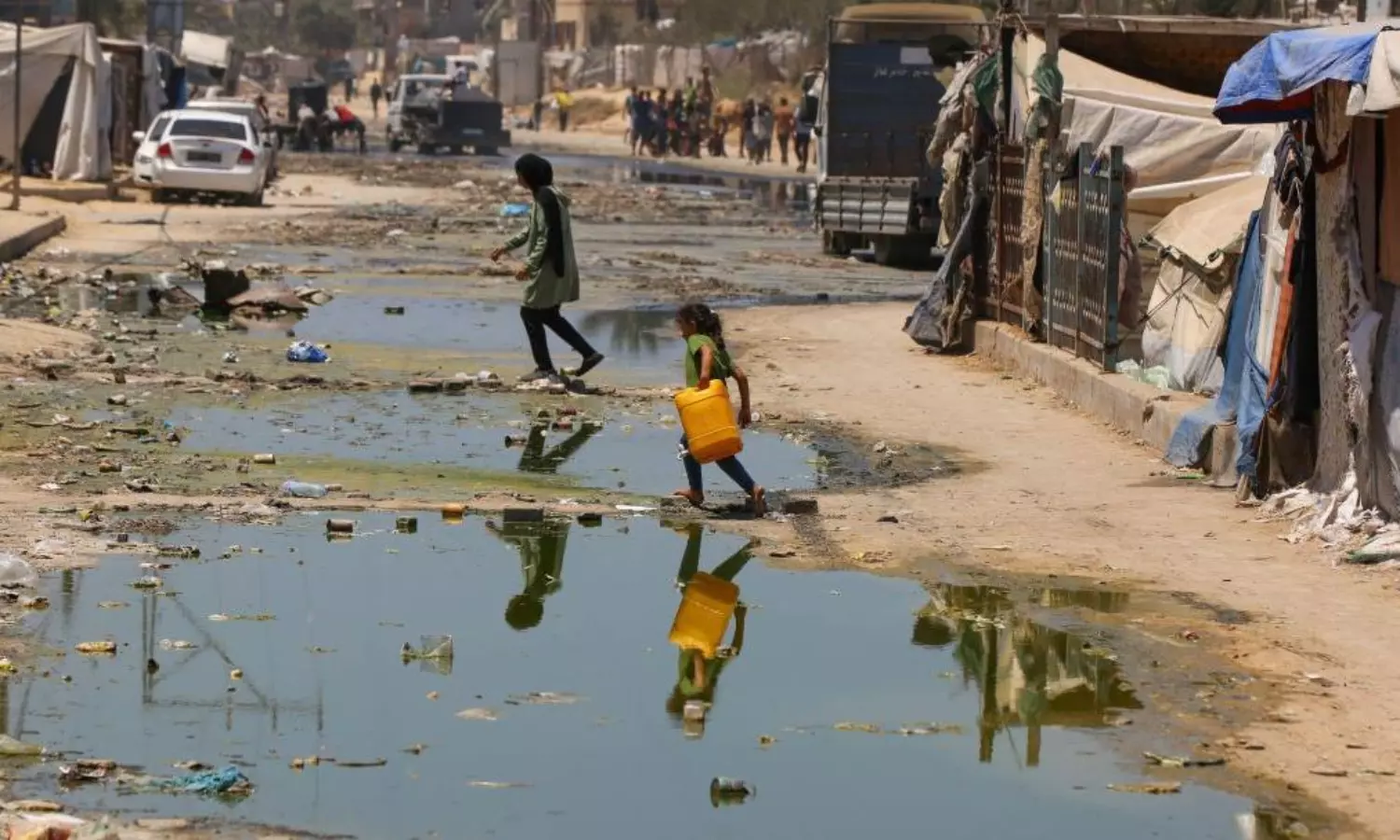 Polio scare! Aid groups call for urgent stoppage of war in Gaza