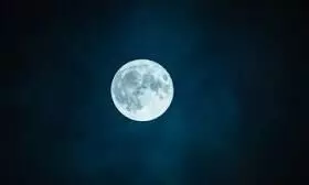 blue supermoon