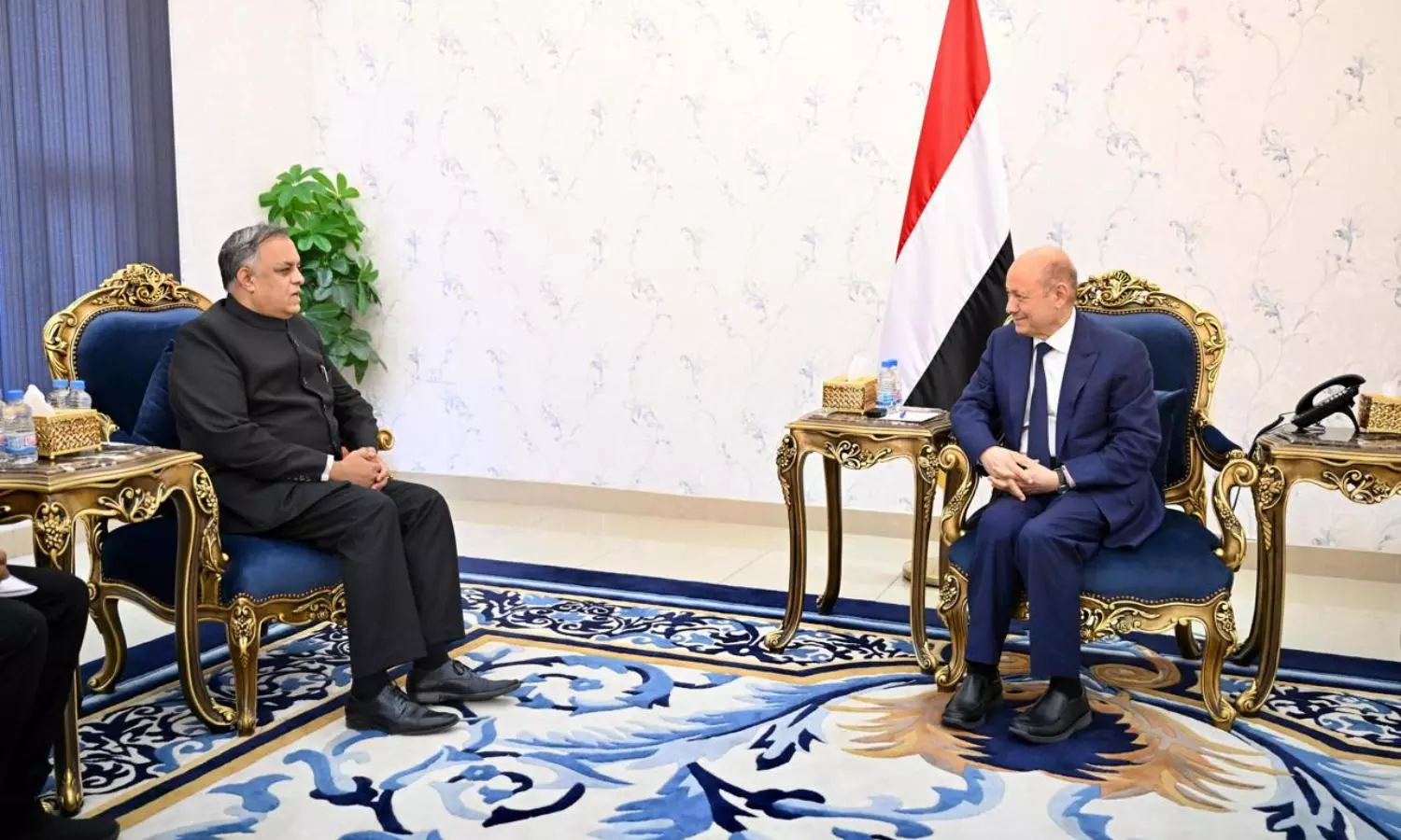 Dr. Suhel Ajaz Khan presents credentials as Indian Ambassador to Yemen