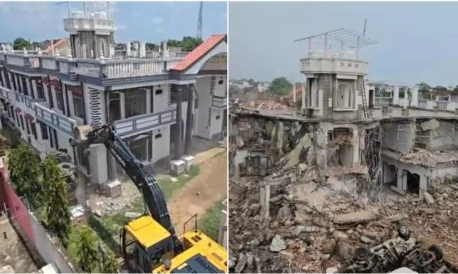 Muslim leaders house bulldozed in MP after clash with police over remarks on prophet